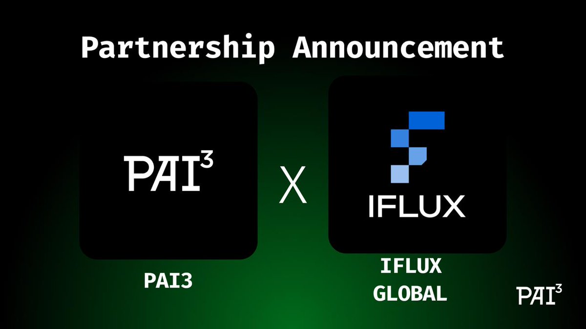 PAI3 (@pai3ai) on Twitter photo PAI3 x <a href="/iFluxGlobal/">iFlux Global</a> π£
Decentralized AI meets next-gen crypto finance.
A powerful alignment between two ecosystems shaping the future, where users own both the intelligence and the economy.
Let's break it down π PAI3 x <a href="/iFluxGlobal/">iFlux Global</a> π£
Decentralized AI meets next-gen crypto finance.
A powerful alignment between two ecosystems shaping the future, where users own both the intelligence and the economy.
Let's break it down π