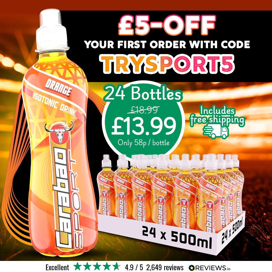 #AD Carabao SPORT is Informed Sport approved for use in the professional game 💪

Trusted by teams across the UK ✅

Get yours now using code TRYSPORT5 for money off 👉 bit.ly/3YGPNwC