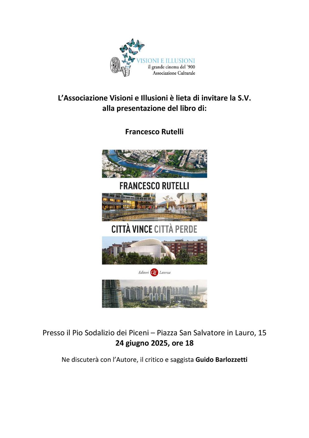 Image for the Tweet beginning: Invito alla presentazione del mio