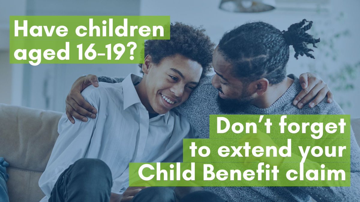 Do you have children aged 16-19?

If your child is staying in full-time education or training, make sure you let HMRC know by 31 August 2025 — or your payments could stop.

✅ Check if you’re eligible and update your details: buff.ly/8wHakco