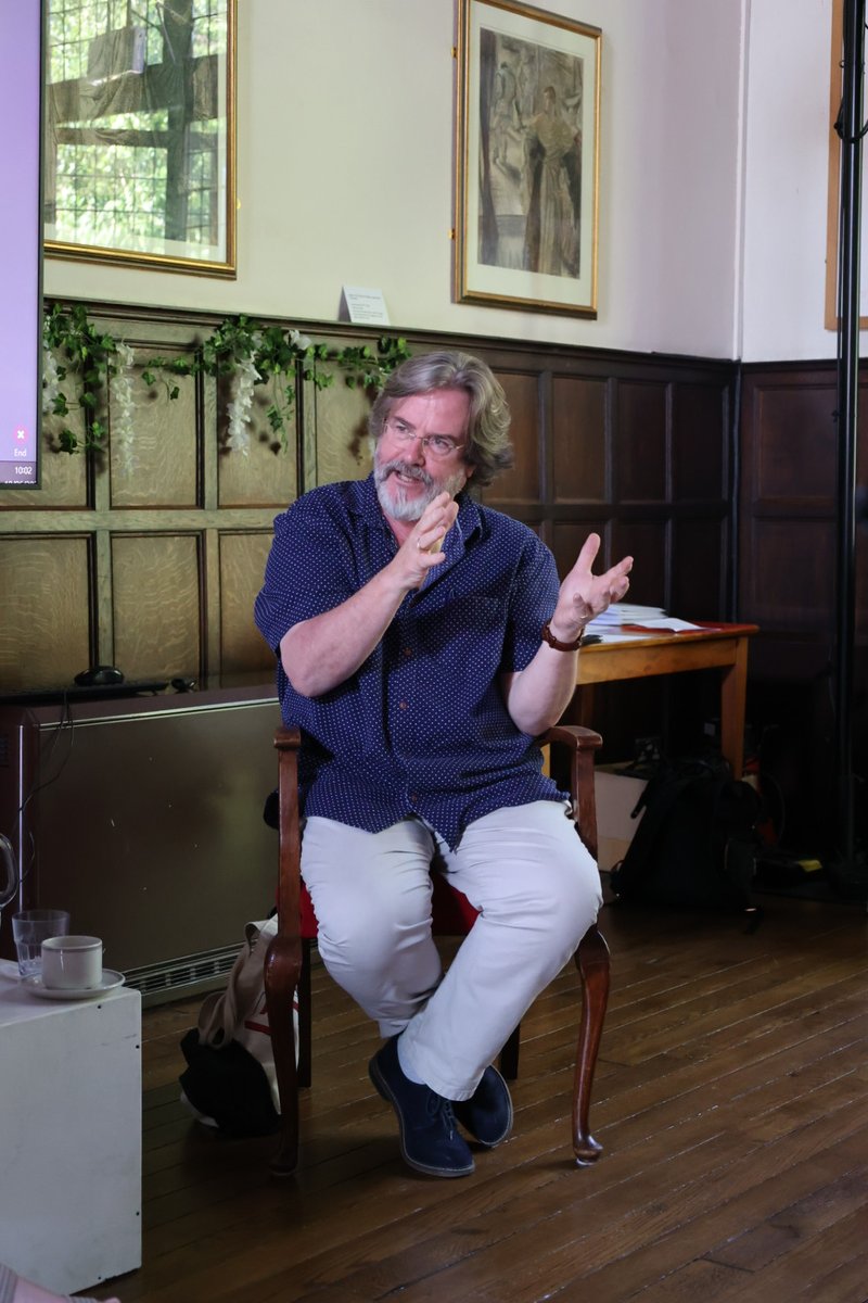 Thank you to the incredible Sir Gregory Doran for starting our Plenary Line Up at BritGrad 2025! We are so grateful for your time!