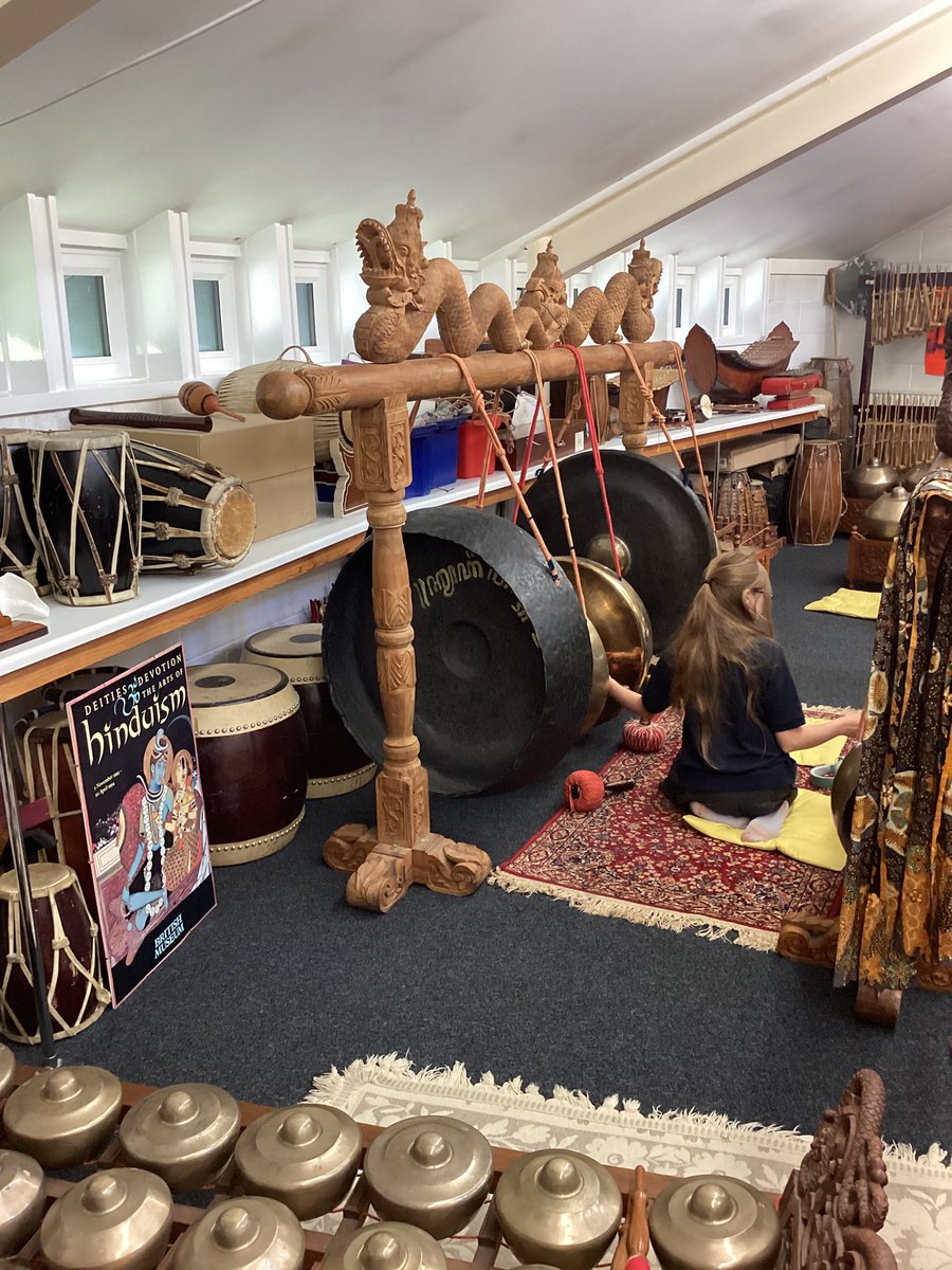 Our first Gamelan Workshop #yorkschoolschoralfestival