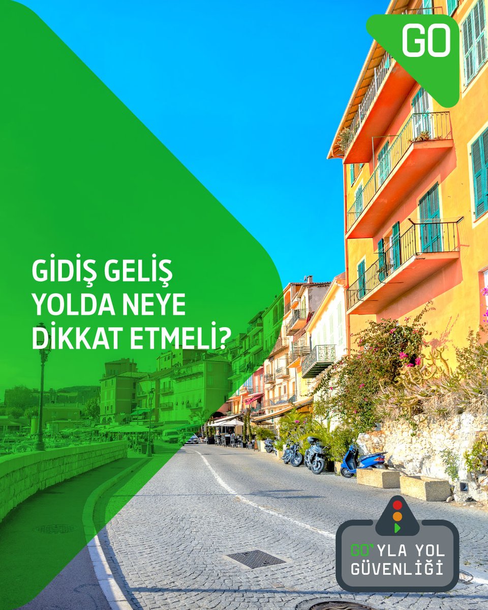 Gidiş geliş yollarda trafik iki yönlü akar, dikkat iki kat fazla olmalı. Unutmayın karşı şeritteki araçlarla aynı yolu paylaşmak, sorumluluğunuzu artırır.

Dar alanlarda sollamadan kaçının, dönüşlerde sinyal vermeyi unutmayın. Özellikle virajlarda karşıdan geleni