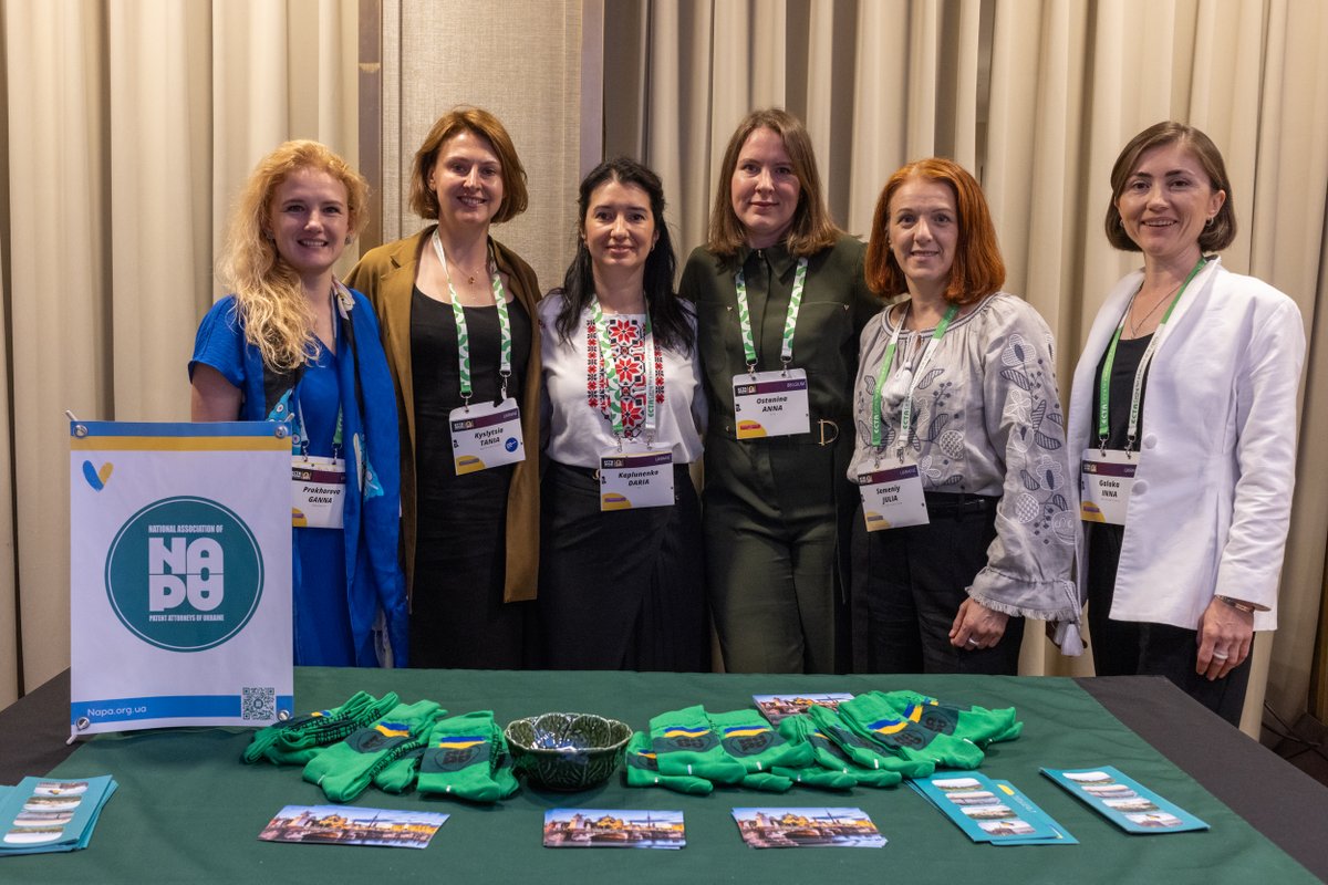 The National Association of Patent Attorneys of Ukraine is exhibiting at #ECTA43!

NAPA is a non-profit association working to strengthen the Ukrainian IP community and promote Ukraine as a valuable IP jurisdiction.

Stop by their booth to say hello! 👋