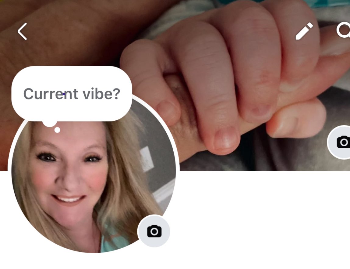 My hair Un straighten hair on the left and my Facebook “my Facebook” on the right .