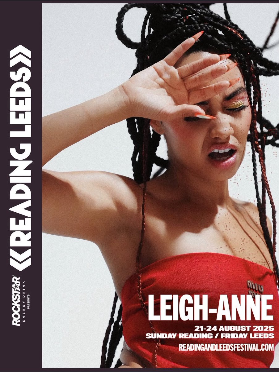 Leigh-Anne announced as a performer at Reading &amp; Leeds Festival this August.
