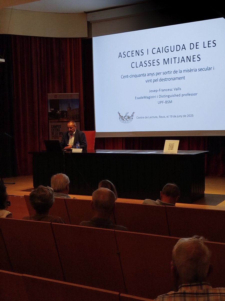 Centre de Lectura (@centredelectura) on Twitter photo 📢 Aquest dijous 19 de juny, el professor i periodista Josep-Francesc Valls ens ha parlat dels «Factors econòmics i socials de la davallada de les classes mitjanes»: youtube.com/watch?v=waZTkC…
#Reus #CLR #joproposo <a href="/AgendaCultura/">Agenda Cultural de Catalunya</a> <a href="/ReusCultura/">Reus Cultura</a> 📢 Aquest dijous 19 de juny, el professor i periodista Josep-Francesc Valls ens ha parlat dels «Factors econòmics i socials de la davallada de les classes mitjanes»: youtube.com/watch?v=waZTkC…
#Reus #CLR #joproposo <a href="/AgendaCultura/">Agenda Cultural de Catalunya</a> <a href="/ReusCultura/">Reus Cultura</a>