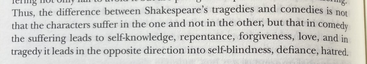 Is  your life tragic, or comic? Whether you have suffered or are suffering  isn't part of the answer to that question. W.H. Auden put it like this: