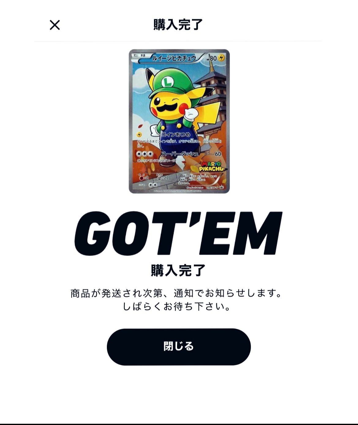 ビクティニ 争奪戦プロモあんしん鑑定