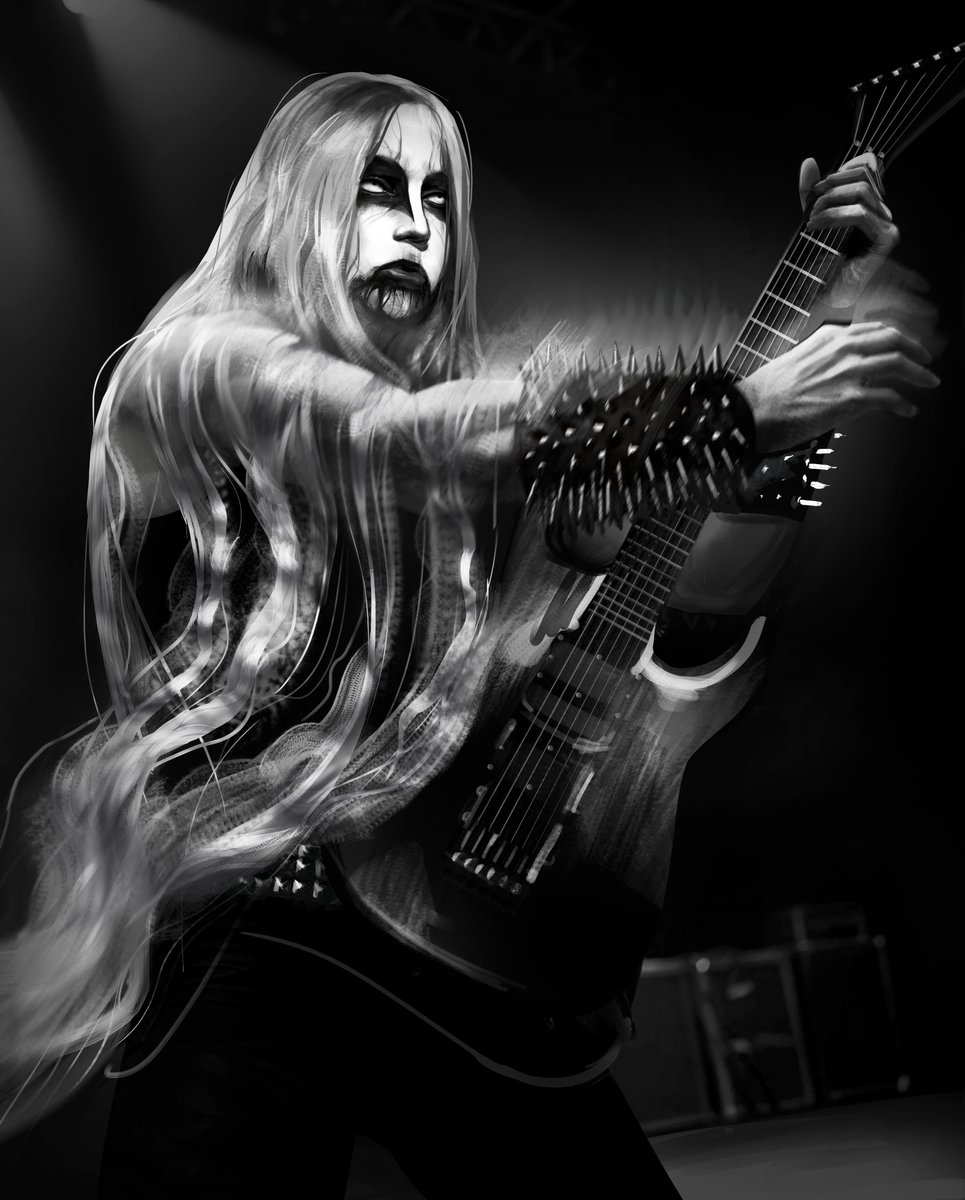 Onielar study!
#Onielar #DarkenedNocturnSlaughterCult #bethlehemband #BlackMetal #metal