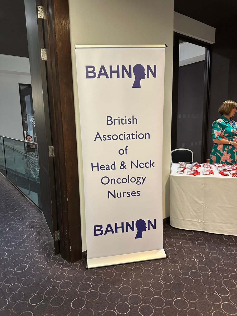 Oralieve_UK's tweet photo. Kathy is ready to meet the delegates at The British Association Of Head And Neck Oncology Nurses Conference in Birmingham today.
#BAHNON https://t.co/ZmED9dXdW2
