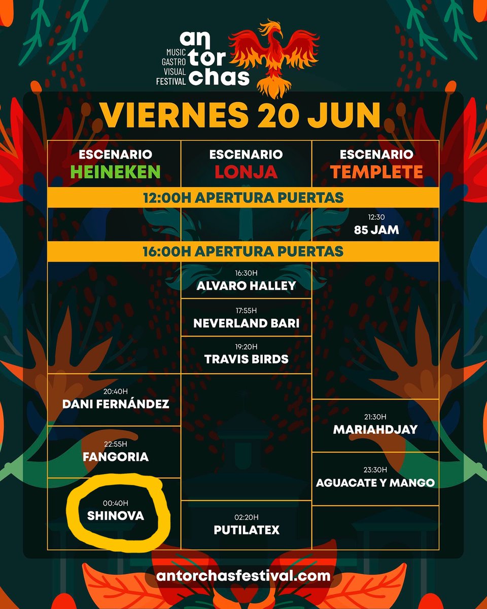 Hontza Produkzioak (@hontzap) on Twitter photo Hoy toca <a href="/shinovaoficial/">Shinova (oficial)</a> en Albacete para prender el @AntorchasFestival con ´ElPresenteTour´. Por allí nos vemos en torno a la media noche. Salud!!
+Info&(Últimas) Entradas: antorchasfestival.com
#shinova #elpresente #elpresentetour #concierto #Antorchas #Albacete Hoy toca <a href="/shinovaoficial/">Shinova (oficial)</a> en Albacete para prender el @AntorchasFestival con ´ElPresenteTour´. Por allí nos vemos en torno a la media noche. Salud!!
+Info&(Últimas) Entradas: antorchasfestival.com
#shinova #elpresente #elpresentetour #concierto #Antorchas #Albacete