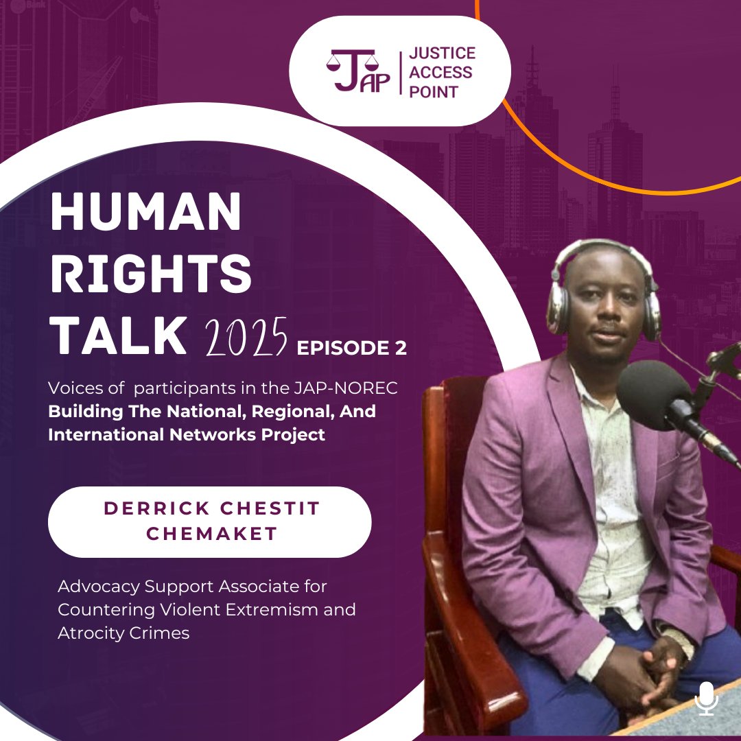 JusticessP's tweet image. The 1st episode of JAP- NOREC Exchange Fellow 2025 Experiential Sharing Podcast , Featuring Derrick Chestit (Part 1) on @buzzsprout! buzzsprout.com/2512855/achiev…