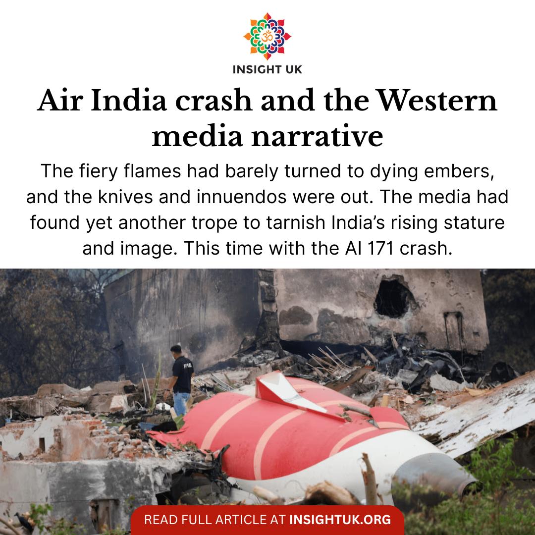 Air India crash and the Western media narrative

The fiery flames had barely turned to dying embers, and the knives and innuendos were out. The media had found yet another trope to tarnish India’s rising stature and image. This time with the AI 171 crash.

Read more: