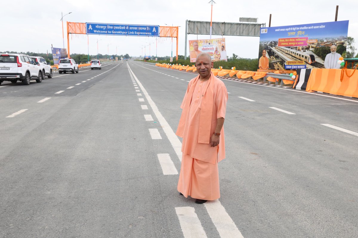 Thank you <a href="/myogiadityanath/">Yogi Adityanath</a> for much needed gorakhpur link expressway🙏