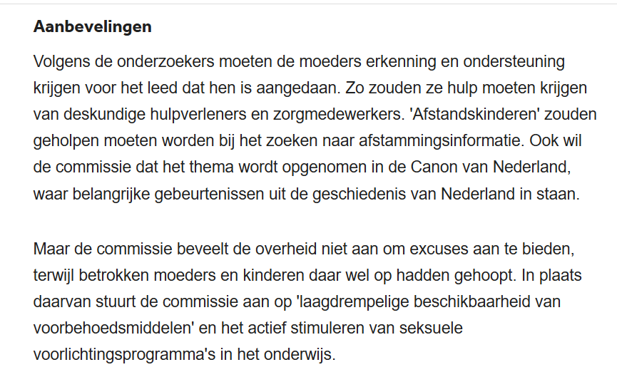 roelie_post's tweet photo. Advies: Laagdrempelige beschikbaarheid voorbehoedsmiddelen.
Daar hebben die 'afstandsmoeders' iets aan, zestig jaar later
#failupward #gedwongenadoptie https://t.co/wyUEncMFQ8