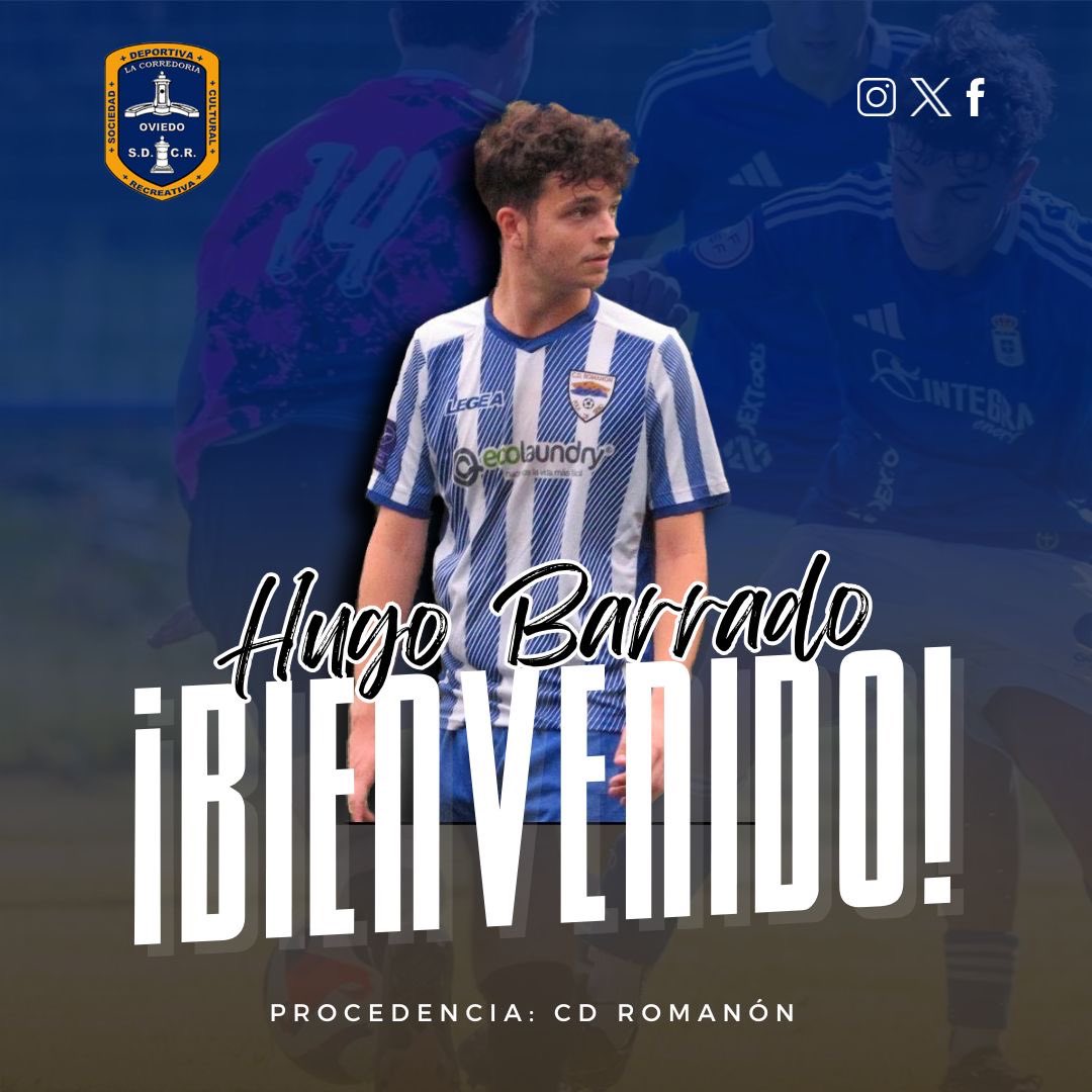 FICHAJE | 🆕 Hugo Barrado segundo fichaje para la temporada 2025-2026.

facebook.com/share/p/1AxKzw…