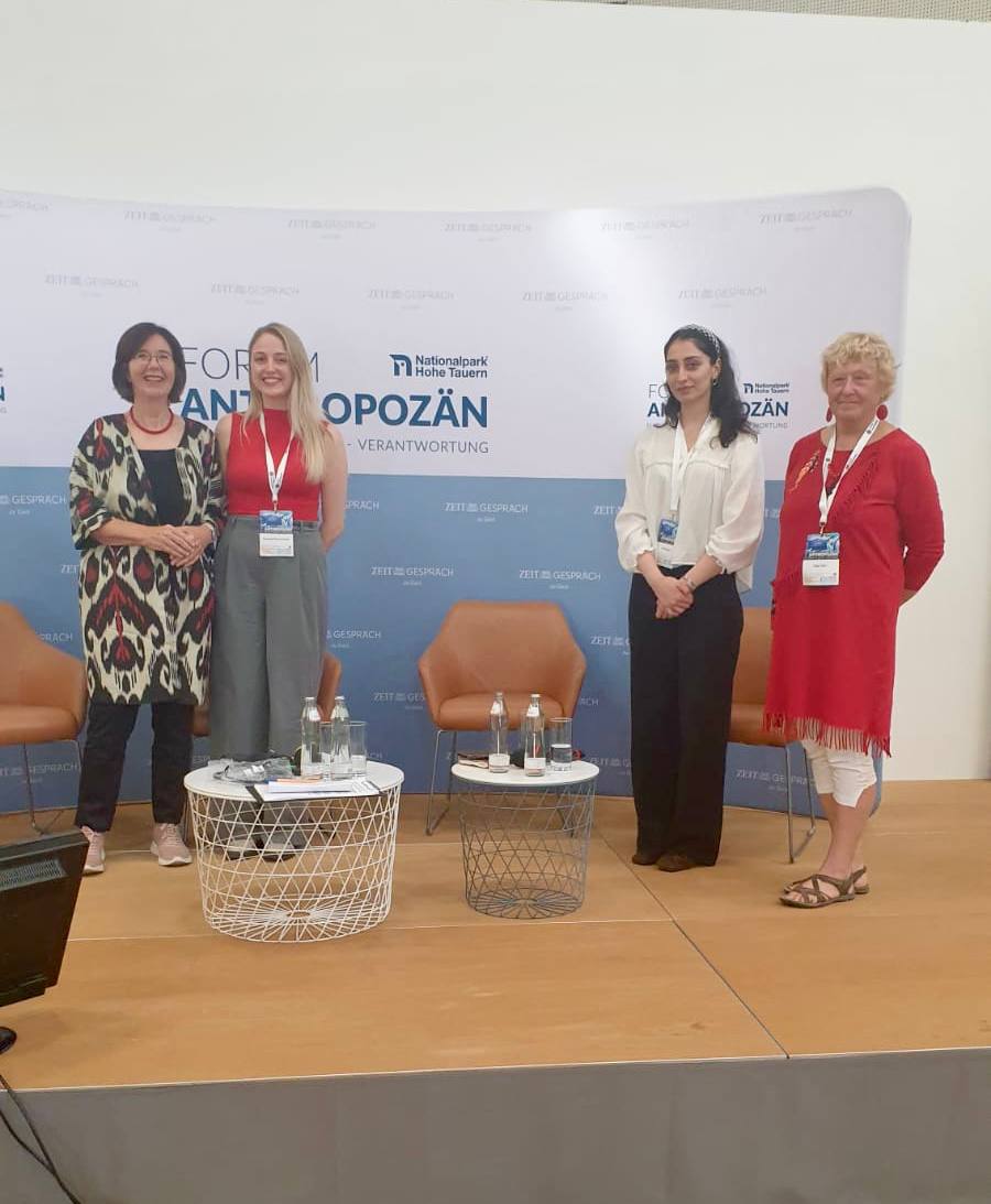 OpenNuclear's tweet image. At the 8th Forum Anthropocene, ONN’s @pirnavskaia spoke on AI as a potential solution to climate & nuclear risks. She shared how ONN integrates AI in daily work to advance our nuclear risk reduction mission. Thanks to #ONNadviser Christine Muttonen for the invite!