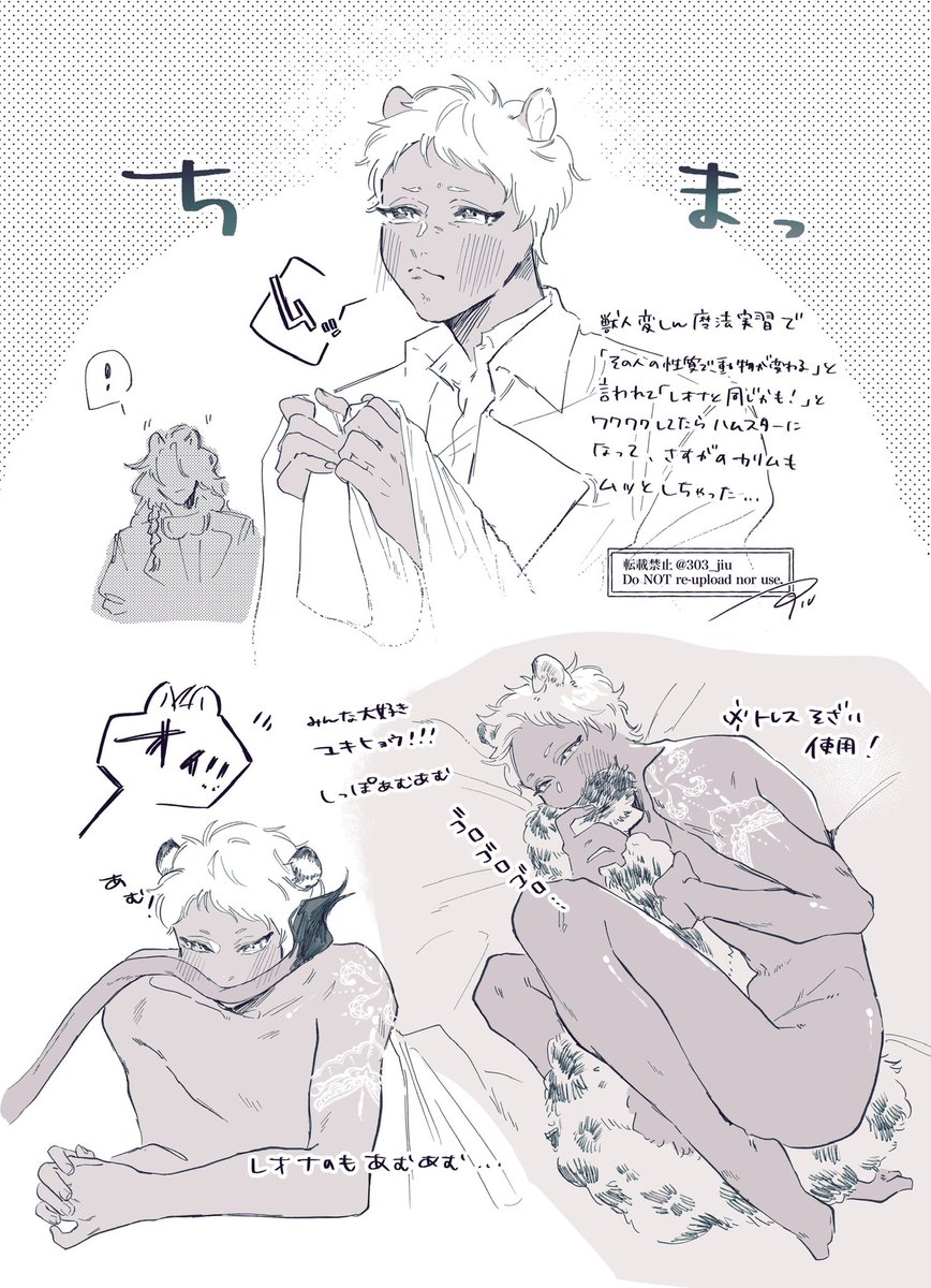 ちなみにこれが私の描いてるベッド・インレオカリ(レオ)ね 