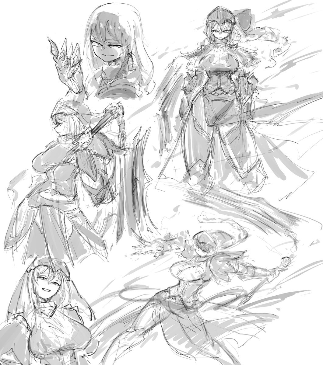 Some late night scribbles in between tasks.