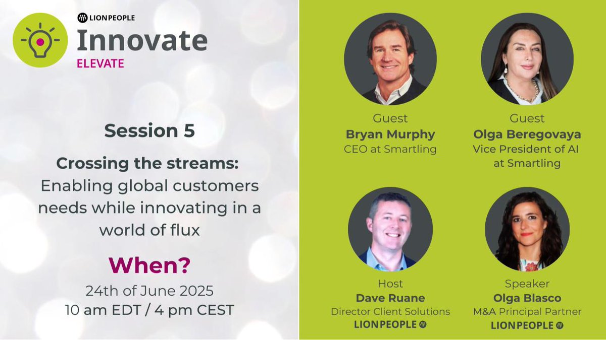 🔗 Ready to Elevate your business? Join here: zurl.co/In39Q

Tell us, what innovation challenge is your team facing in today’s world of constant change? Drop your thoughts in the comments! 👇

#ElevateInnovate #AI #Innovation