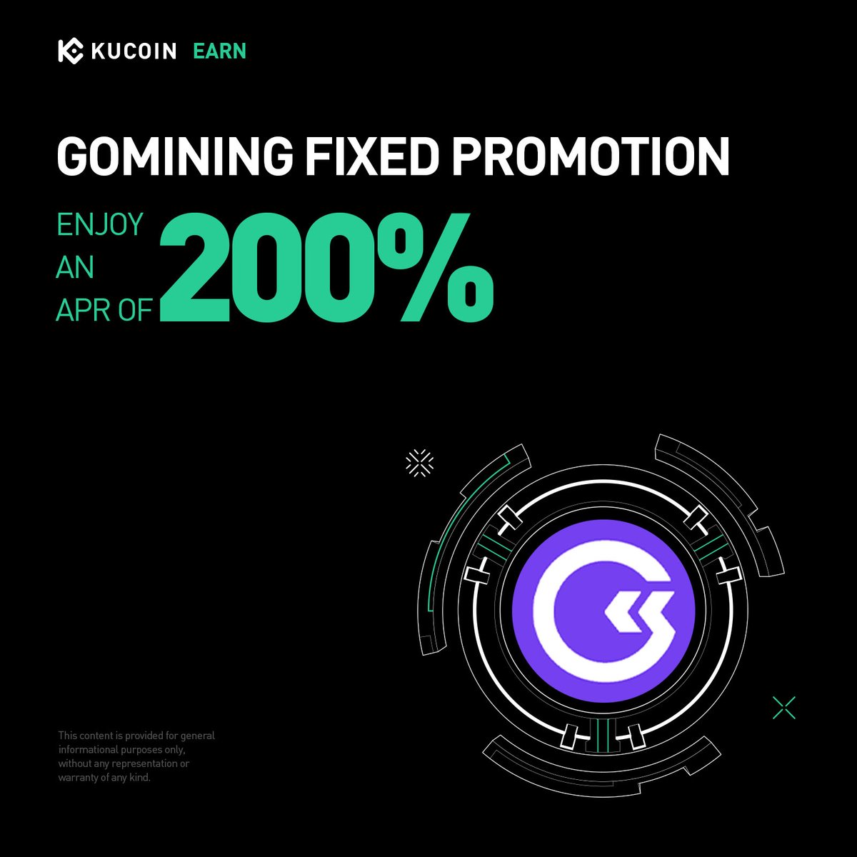 💰<a href="/GoMining_token/">GoMining</a> #GOMINING Fixed Promotion, Enjoy an APR of 200%!

⏰Activity Starts: 10:00:00 on June 20, 2025 (UTC)

Details: kucoin.com/announcement/e…