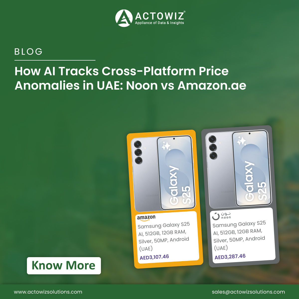 actowizsolution's tweet image. AI detects price gaps between #Noon &amp;amp; #AmazonAE in the #UAE!
#ActowizSolutions uses real-time #DataScraping to uncover cross-platform pricing anomalies &amp;amp; protect brand strategy.

actowizsolutions.com/ai-tracks-cros…

#RetailAI #EcommerceUAE #AmazonUAE #NoonUAE #AIinRetail #PriceIntelligence
