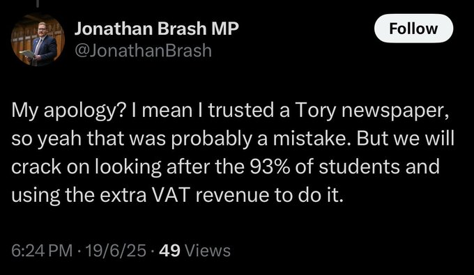 This man is a member of His Majesty's Government of Great Britain and Northern Ireland.
