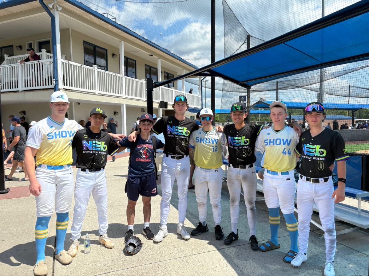 CoachToffey's tweet image. Winch baseball boys in New Jersey!