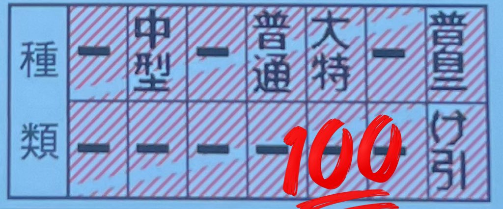 けん引の飛び入り試験一発合格したぜベイベ…