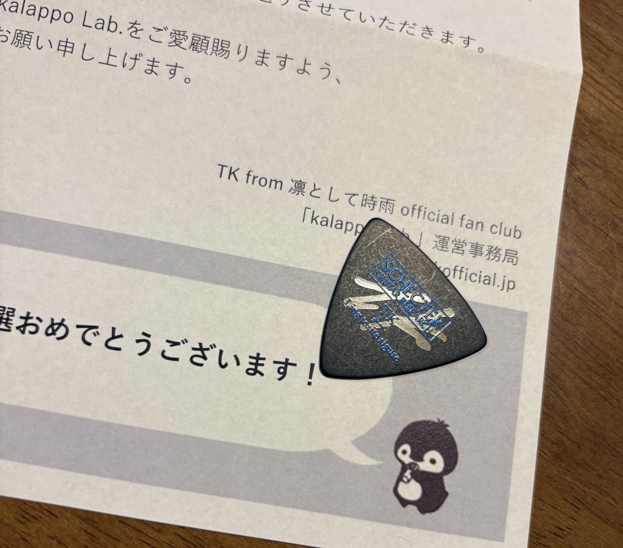 コレサワ サイン入り ピック