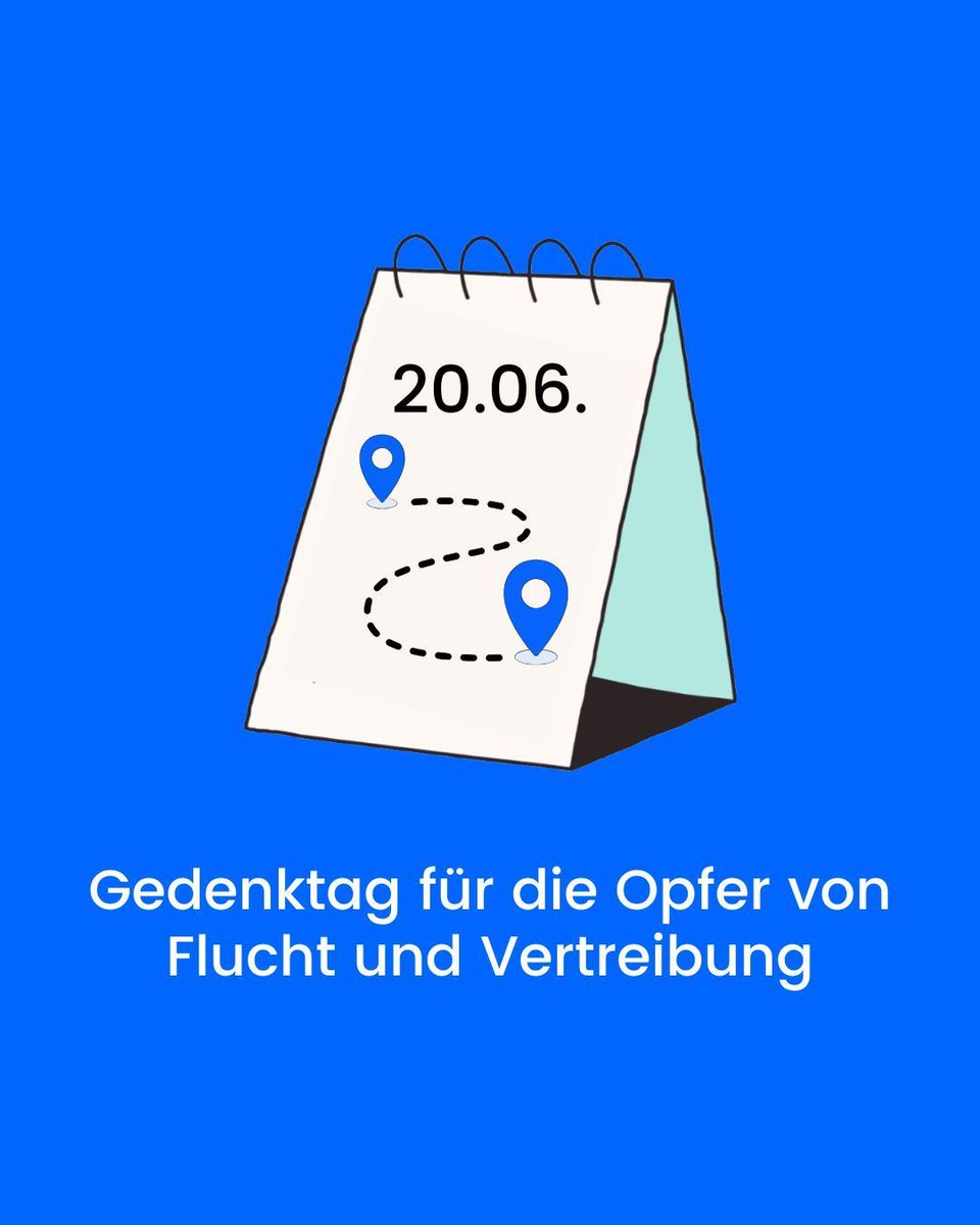 Am #Weltgeflohenentag möchten wir anprangern, dass aktuell in den USA systematisch und massenhaft Menschen mit Migrationsgeschichte aus ihren Familien, ihrem Umfeld, ihrem Leben gerissen und deportiert werden. 
#Weltgeflohenentag #Menschenrechte #Solidarität