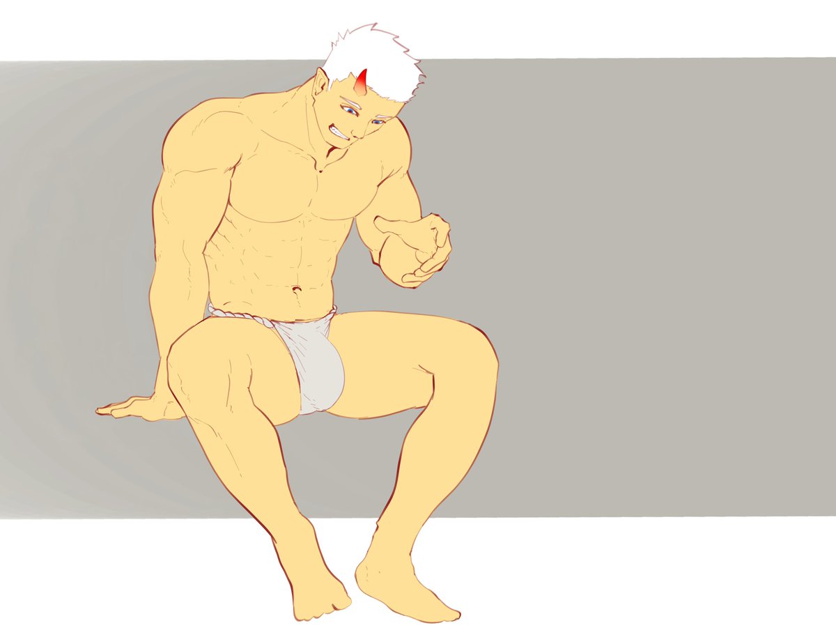 shaman_069's tweet photo. WIP. Oni 👹💛 https://t.co/gxVEBUfl5H