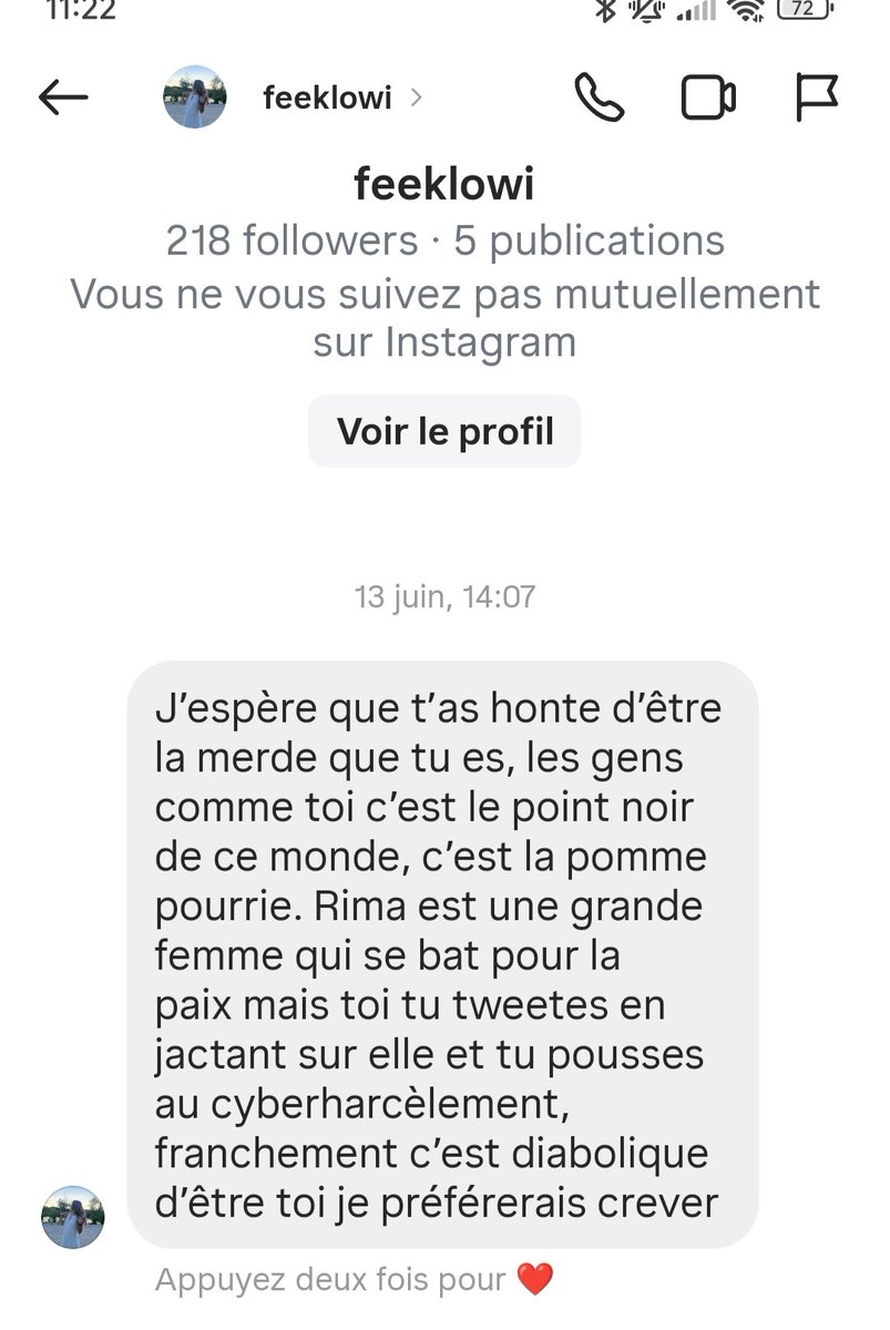 Depuis que Marine Tondelier a lâché la meute sur moi sur pas moins de cinq réseaux sociaux, voici ce que je reçois.

Un grand merci, madame Tondelier, de votre contribution à la lutte contre le cyber harcèlement.
