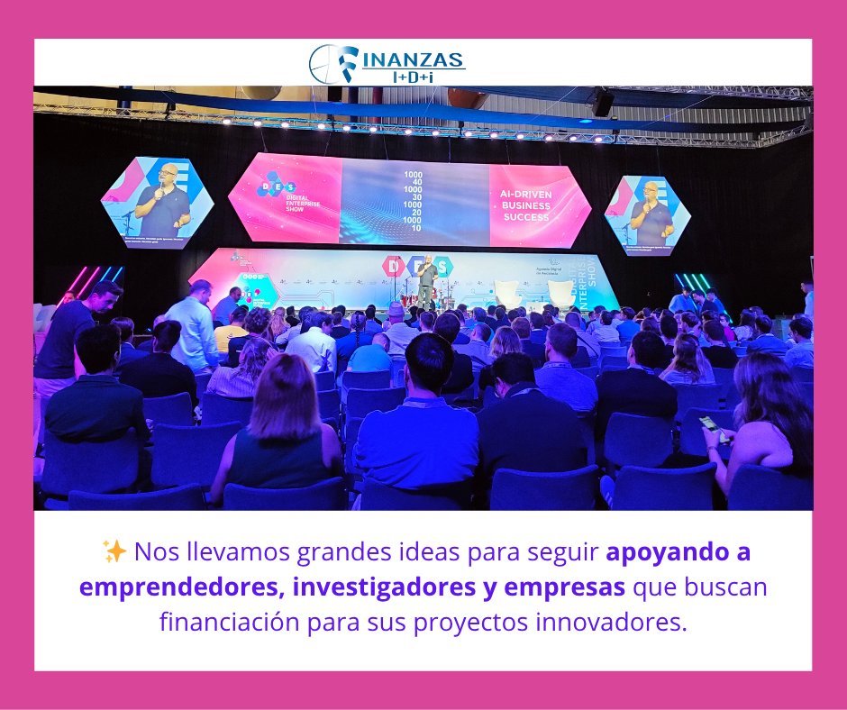 💡 Regresamos de #DES2025 llenos de ideas y contactos.
Gracias a Málaga por ser epicentro de la transformación digital en Europa.
<a href="/FinanzasIDI/">Finanzas & I+D+i</a> ya está aplicando todo lo aprendido para asesorarte mejor en tu proyecto de I+D+i.
📸👇 (+ fotos)