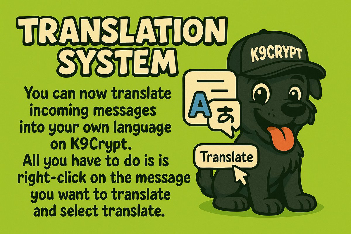 K9Crypt tweet media