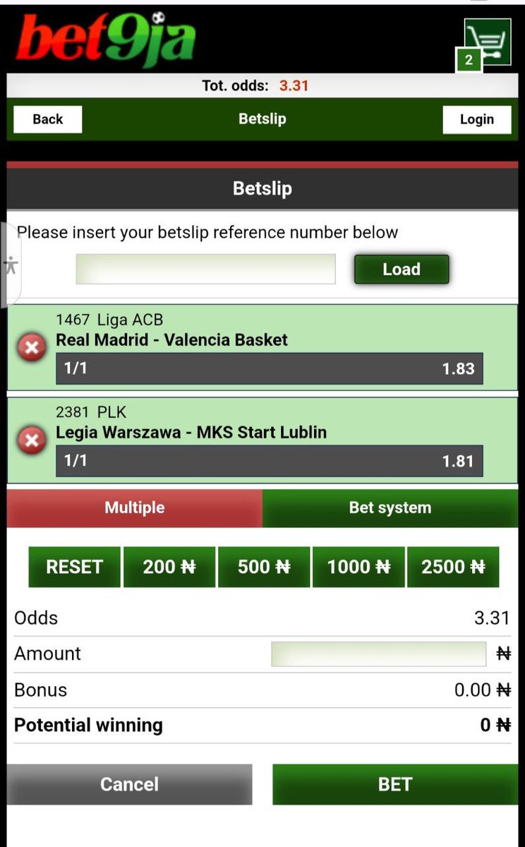3odds🎾 👉357NJ3L🔞
3odds 🏀👉357NVFR🔞
Double Up🏀👉357NQJC🔞

Bet9ja Registration 

shorturl.at/bmtMQ

Telegram👉 bit.ly/2VUzX11

#Bet9jacode