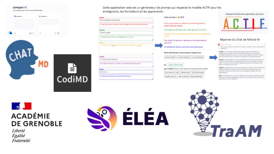 éduscol Technologie (@eduscol_techno) on Twitter photo 📌 Découvrez ce scénario pédagogique 4⃣e #TraAM2425 clé en main #Édubase de l'<a href="/acgrenoble/">Académie de Grenoble</a>.
Comment l'#IA va vous permettre de comprendre le fonctionnement des objets dans une Smartcity ?
Créer un chatbot avec les outils #OpenSource #CodiMD et #chatMD
👉 edubase.eduscol.education.fr/fiche/23679 📌 Découvrez ce scénario pédagogique 4⃣e #TraAM2425 clé en main #Édubase de l'<a href="/acgrenoble/">Académie de Grenoble</a>.
Comment l'#IA va vous permettre de comprendre le fonctionnement des objets dans une Smartcity ?
Créer un chatbot avec les outils #OpenSource #CodiMD et #chatMD
👉 edubase.eduscol.education.fr/fiche/23679