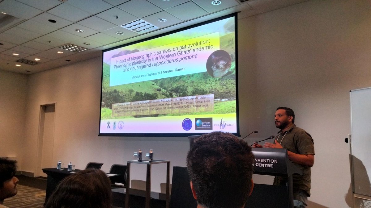 Three research papers authored by researchers from Wildlife Biology, KFRI, were presented at the 32nd International Congress for Conservation Biology (ICCB 2025), which concluded today in Brisbane, Australia.