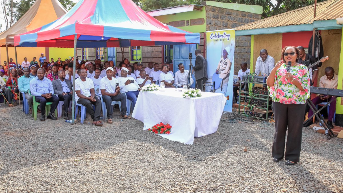 Joined the family of Hon. Benson Ngahu, our County Assembly Majority Leader, to mourn the loss of their matriarch, Mary Wairimu Ngahu. In her honour, we stood together in prayer and comfort. May her soul rest in eternal peace and her legacy endure through the love she nurtured.