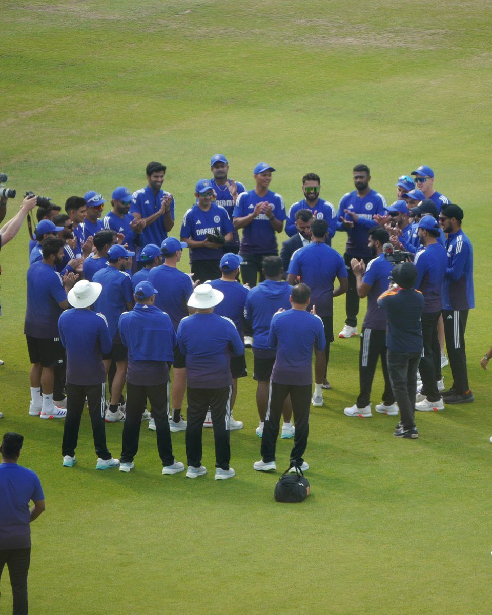 Anand Datla 🇮🇳 (@sportasmile) on Twitter photo Nice touch. <a href="/cheteshwar1/">Cheteshwar Pujara</a> hands the cap to Sai Sudarshan
20th June 1996 for Sourav Ganguly & Rahul Dravid against England
2011 for Virat Kohli against West Indies
2025 for Sai. Looks like a good day to make your Test debut
#ENGvIND Nice touch. <a href="/cheteshwar1/">Cheteshwar Pujara</a> hands the cap to Sai Sudarshan
20th June 1996 for Sourav Ganguly & Rahul Dravid against England
2011 for Virat Kohli against West Indies
2025 for Sai. Looks like a good day to make your Test debut
#ENGvIND