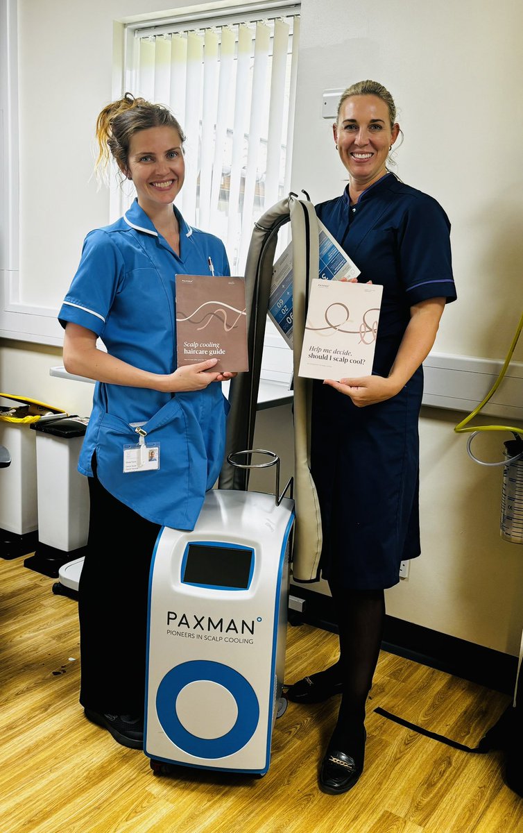 Training <a href="/SpirePortsmouth/">Spire Portsmouth</a> with a great <a href="/scalpcooling/">Paxman</a> team with the PSCS.Thankyou for your continued support #coldcap #changingthefaceofcancer