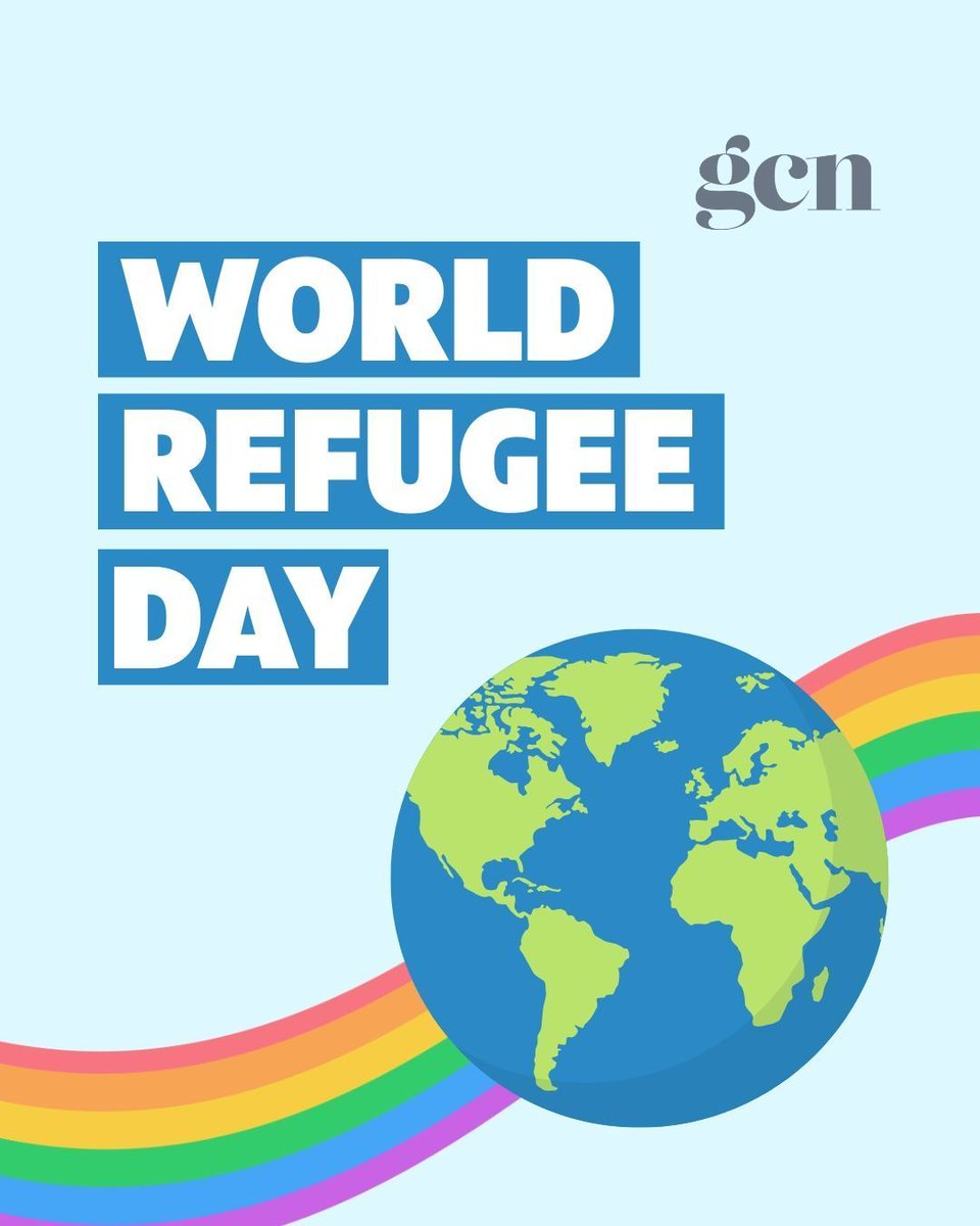 Gay Community News (@gcnmag) on Twitter photo It’s #WorldRefugeeDay. LGBTQ+ people are all too often forced to flee their home countries due to persecution based on sexual orientation and gender identity. Today, we celebrate refugees from all over the world and stand in solidarity with them ❤️🌎 It’s #WorldRefugeeDay. LGBTQ+ people are all too often forced to flee their home countries due to persecution based on sexual orientation and gender identity. Today, we celebrate refugees from all over the world and stand in solidarity with them ❤️🌎