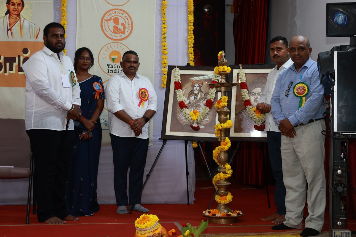 ABVPVoice's tweet photo. ABVP North Tamilnadu Prant Abhyas Varga was held on 13, 14, and 15 June 2025 in the presence of Shri Prashoba Kumar - RSS Prant Pracharak, Uttar Tamil Nadu, Shri @AshishSainram - National Organizing Secretary, and Shri Balakrishna at Villianur, Puducherry.

The Karyakartas were trained on the man-making process and special training session for imparting nationalism through student activism was conducted towards #SwaBharat.
