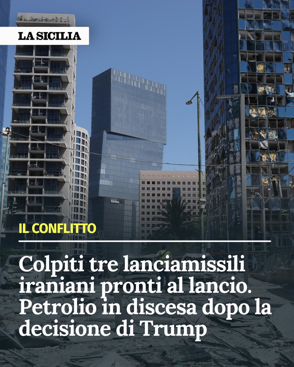 Idf, “Colpiti tre lanciamissili iraniani”. E dopo il rinvio di Trump di un attacco all’Iran “scivola” il prezzo del petrolio

La comunicazione di Idf su Telegram

lasicilia.it/mondo/idf-colp…