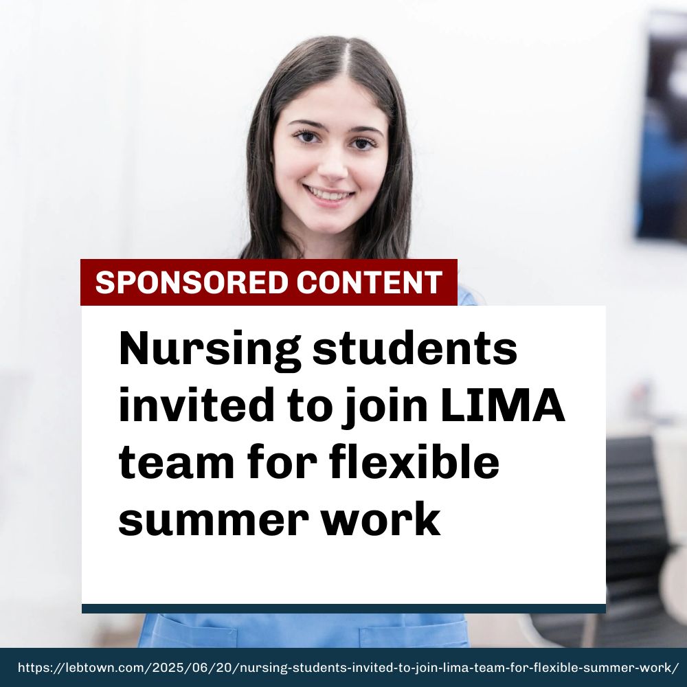 Lebanon Internal Medicine Associates seeks nursing students for paid summer and per diem positions at their clinical practice, offering flexible scheduling and hands-on experience. lebtown.com/2025/06/20/nur…