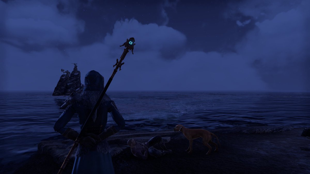 Rexus the dog helped Tussler find Geilund close to Halmaera's House.

#ElderScrollsOnline #ESO