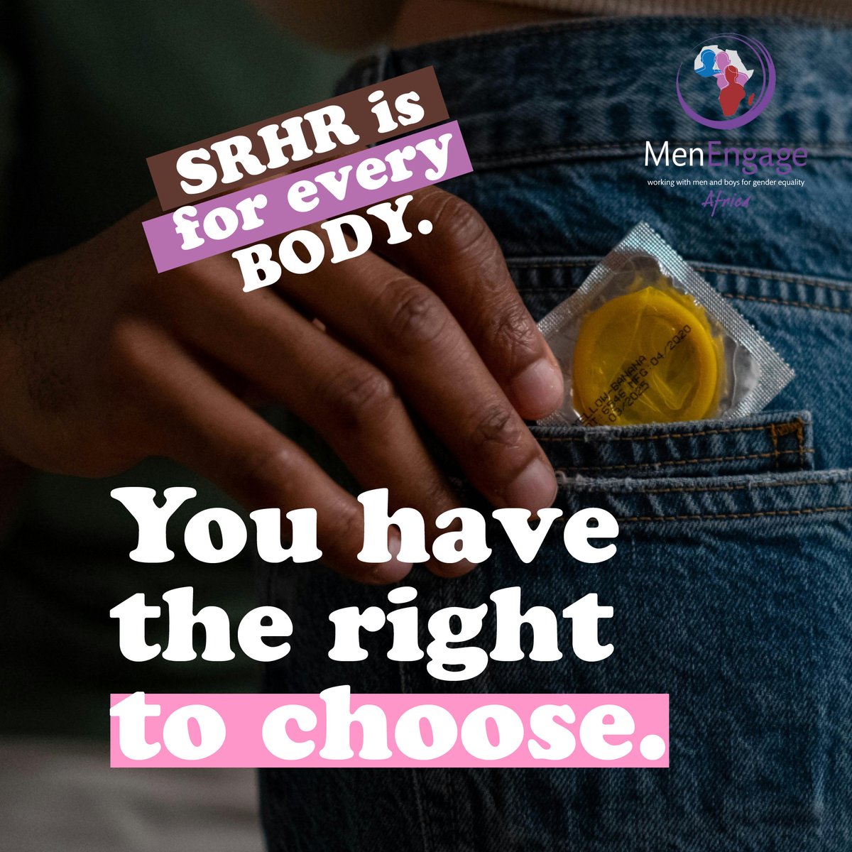 SRHR = dignity, care, choice.
For every BODY.
#ActForSRHR