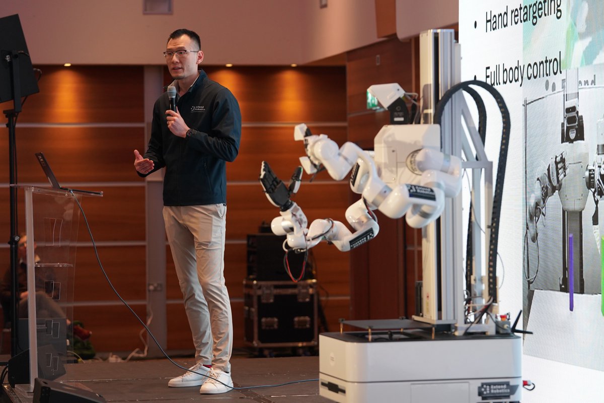 Chang Liu (@enjoychang) on Twitter photo Hold your chair when <a href="/HumanoidsSummit/">Humanoids Summit</a> is about to release our talk on <a href="/extend_robotics/">Extend Robotics</a> new product releases during the London event!
#humanoid #vr #virtualreality #XR #embodiedai #physicalai #telerobotics #teleoperation #datacollection #ai #imitationlearning #isaacsim #isaaclab Hold your chair when <a href="/HumanoidsSummit/">Humanoids Summit</a> is about to release our talk on <a href="/extend_robotics/">Extend Robotics</a> new product releases during the London event!
#humanoid #vr #virtualreality #XR #embodiedai #physicalai #telerobotics #teleoperation #datacollection #ai #imitationlearning #isaacsim #isaaclab