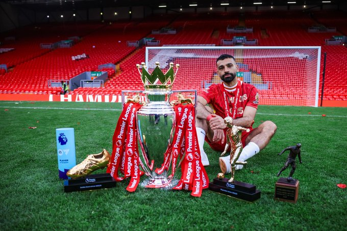 TheAnfieldWrap's tweet photo. 8 years ago today, Mo Salah officially joined Liverpool 🇪🇬

8 years later... https://t.co/bMx18twQf1